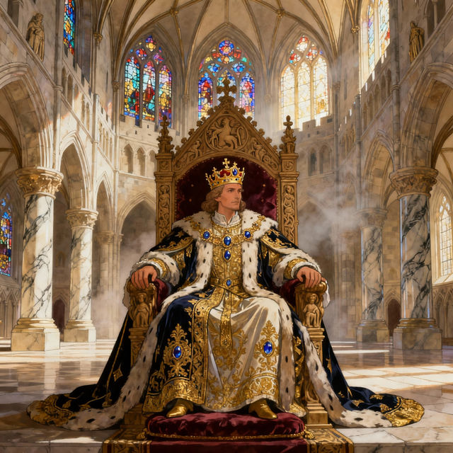 Monarchy Drawings - AI Generated gallery