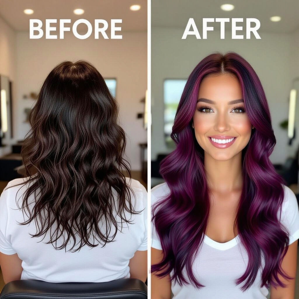Hair Glaze Before And After Pictures - Transform Your Look!