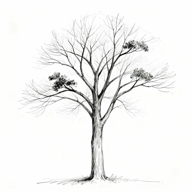 Easy Drawing Of A Tree gallery
