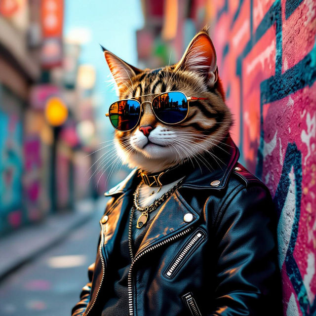 Cool Cat Wallpapers - Made With AI gallery
