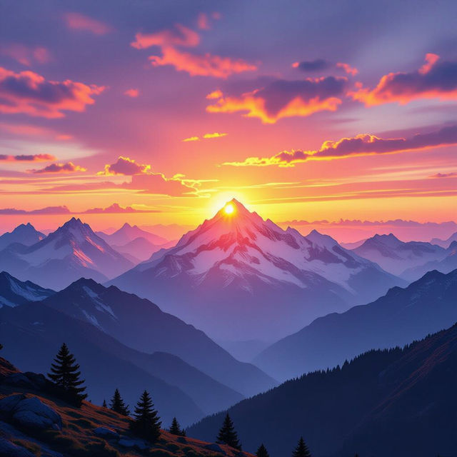 Sunrise Wallpapers - AI Generated gallery