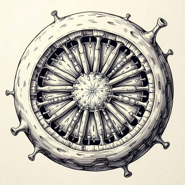 Nucleus Sketches - AI Generated Art gallery