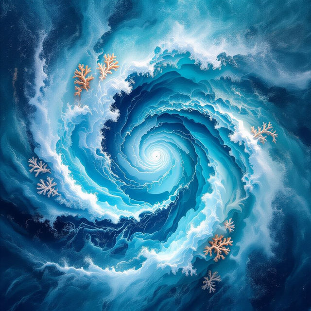 Abstract Ocean Art gallery