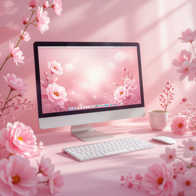 Pink Computer Wallpaper gallery