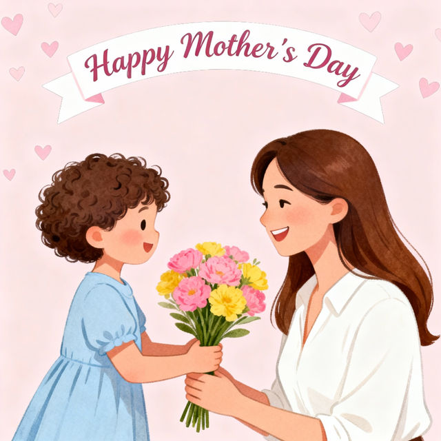 Easy Mother's Day Drawings gallery