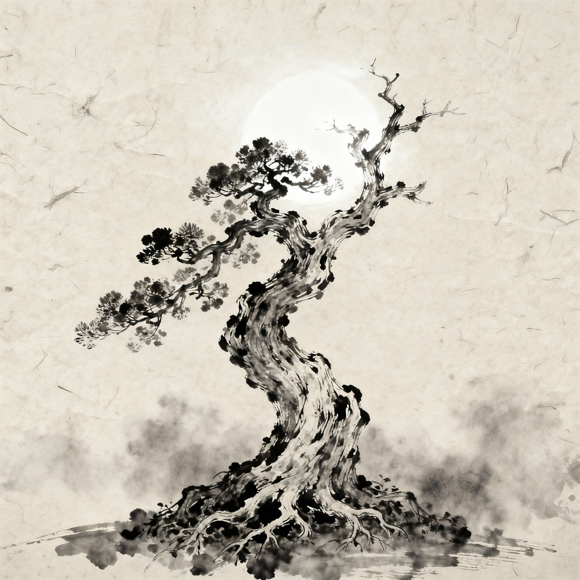 Bonsai Tree Drawings - AI Art Gallery