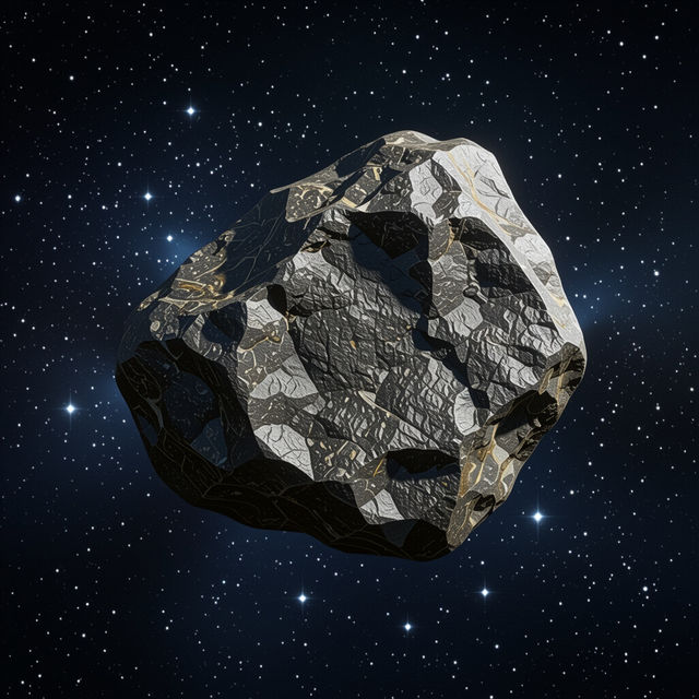 Pictures of Non-magnetic Meteorites - AI Generated gallery