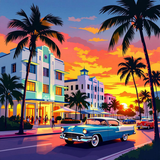 Art Deco Miami Wallpapers gallery