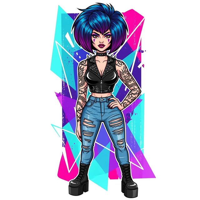 Explore Baddie Drawings Created With AI gallery