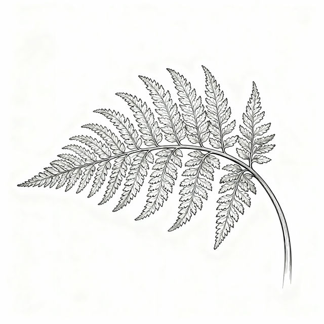 Fern Drawings gallery
