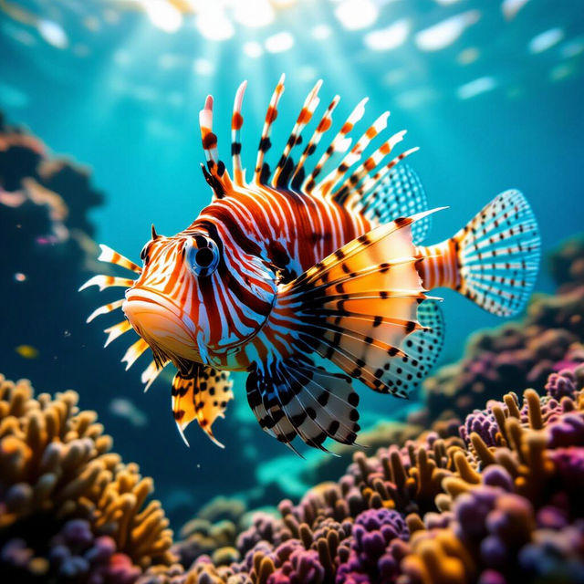 Lion Fish Images - Stunning AI Creations gallery