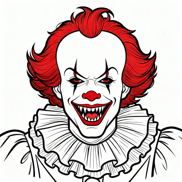 Pennywise Drawing Easy gallery