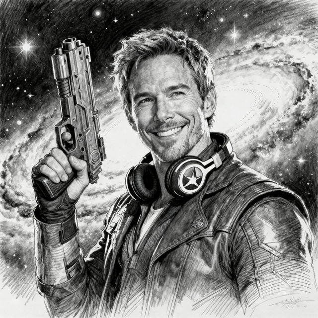 Star Lord Drawing gallery