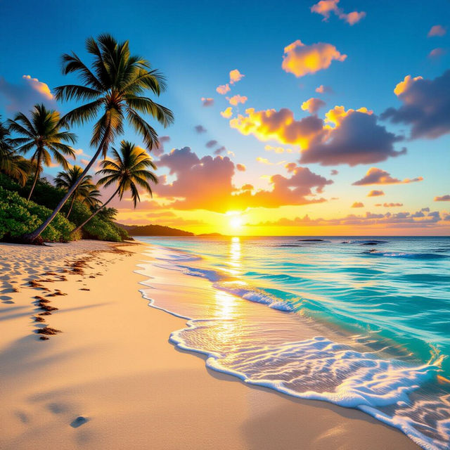 Beach Scenes Images - Created With AI gallery