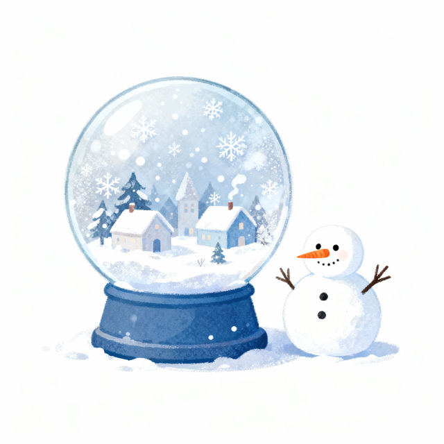 Snow Globe Clip Art gallery