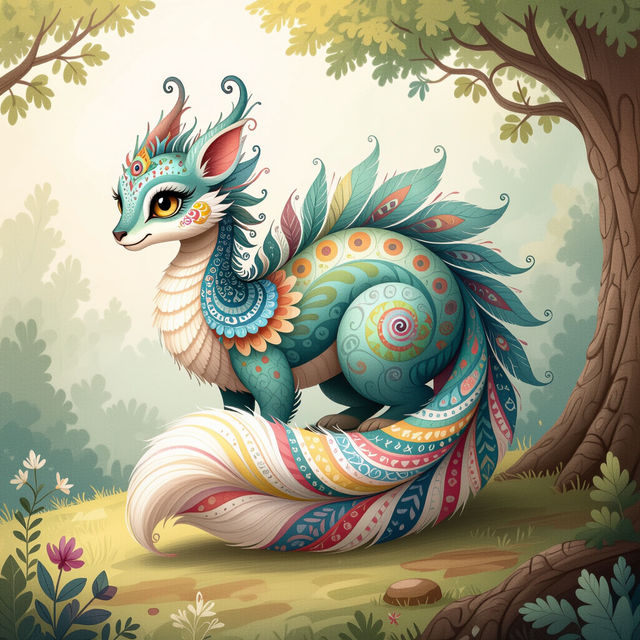 AI-Generated Tail Drawings gallery