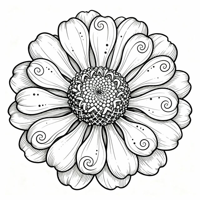 Zinnia Drawings gallery
