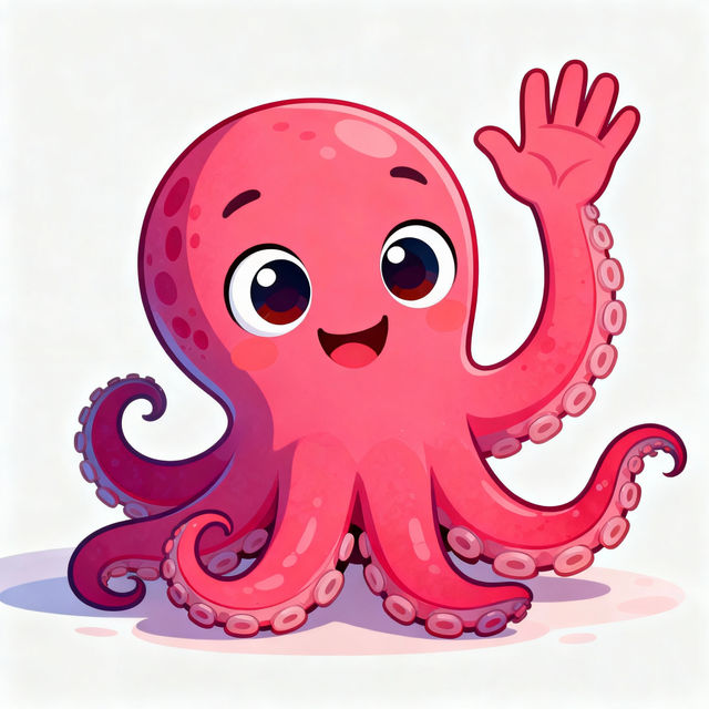 Octopus Cartoon Drawings gallery