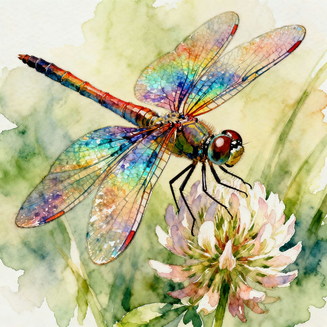 Dragonfly Drawings - AI Generated Art gallery