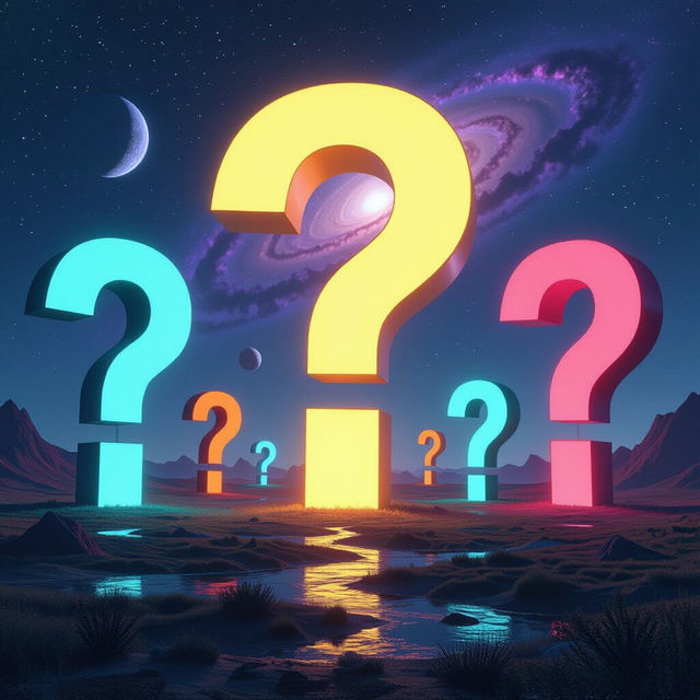Question Mark Pictures - Generated by AI gallery