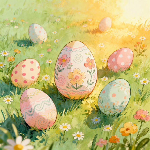 Easter Egg Drawings gallery