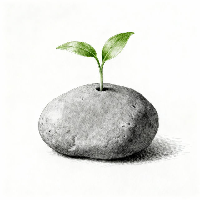 Easy Rock Drawing gallery