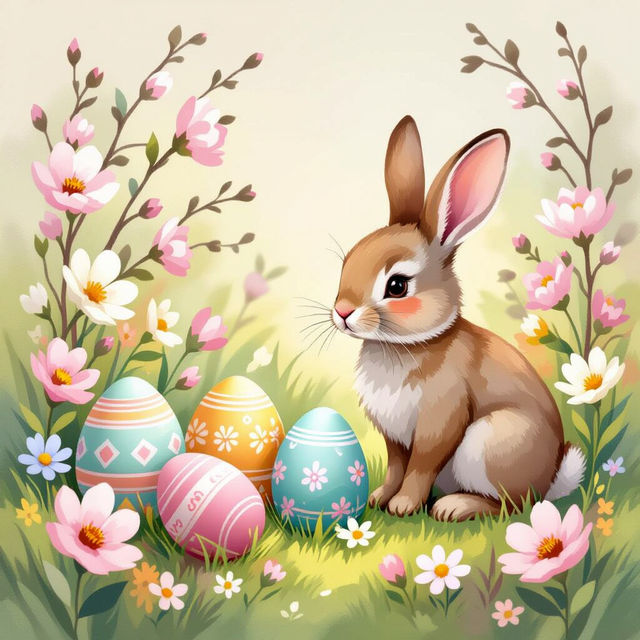 Easter Wall Art - AI Generated gallery