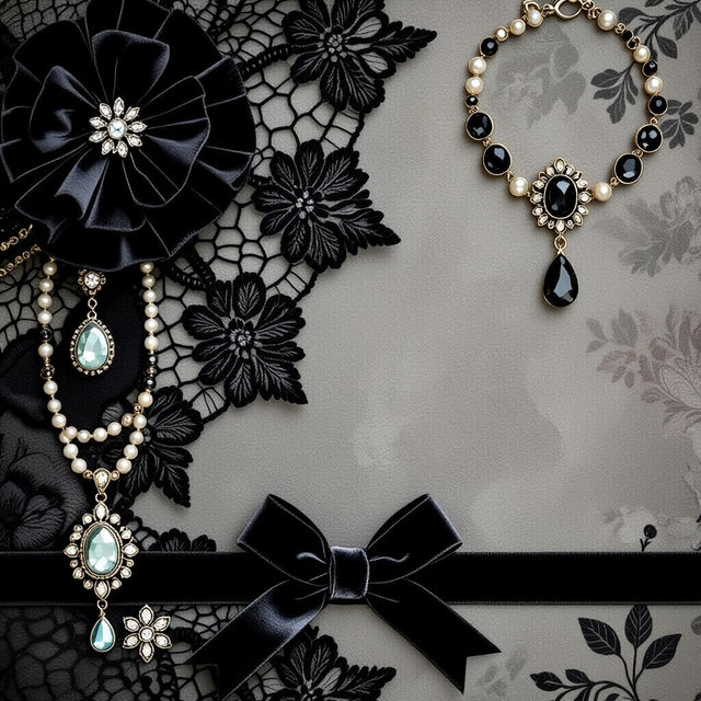 Black Coquette Wallpaper gallery