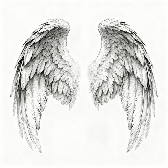 Wings Sketch Art gallery