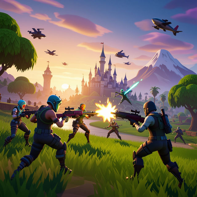 Fortnite Wallpaper Backgrounds - Made With AI gallery