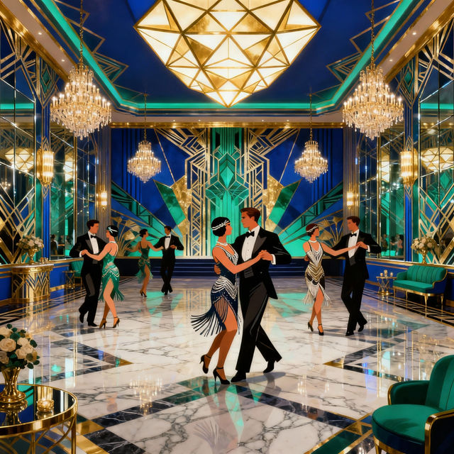 Art Deco 1920s Art gallery