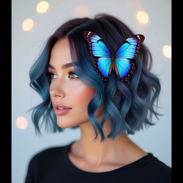 Butterfly Haircut Images - Created With AI gallery
