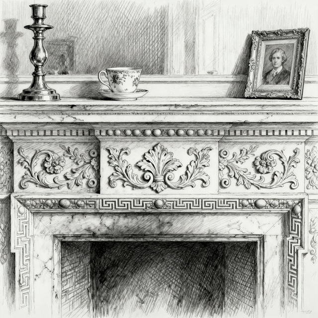 Mantle Drawing gallery