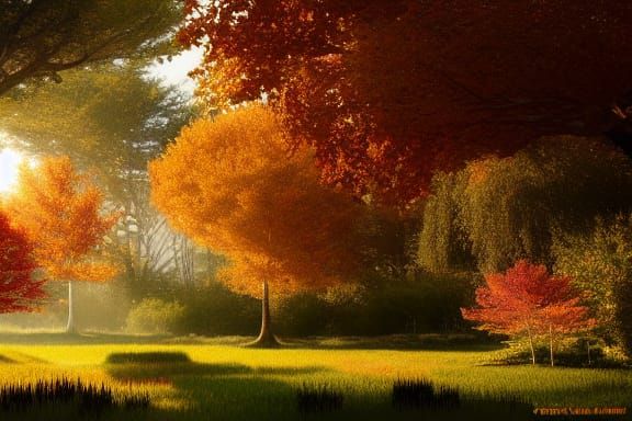 Vibrant Autumn Paradise in Unreal Engine