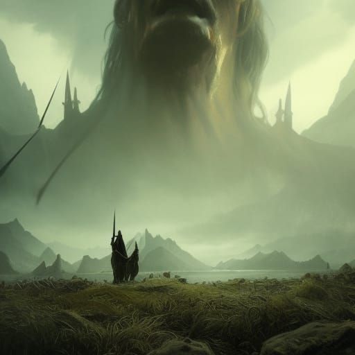 Epic Dark Fantasy Concept Art
