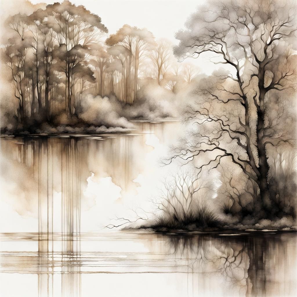 solemn autumn, when the leaves are gone