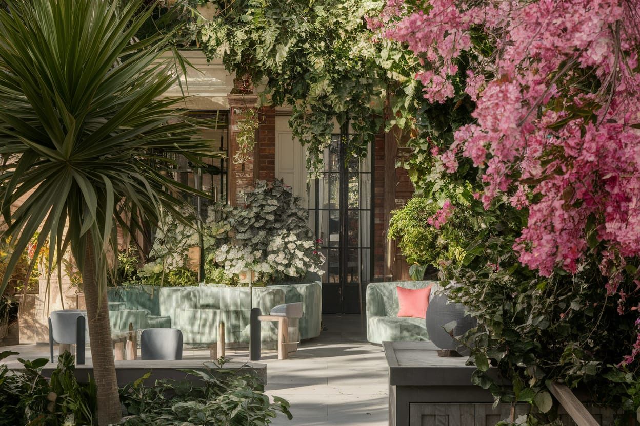 Pastel Ballroom Dreams in a Tropical Climate