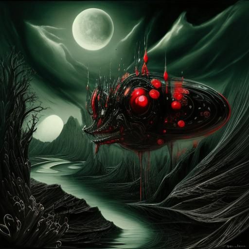 Surrealist Abstracts in Monochrome