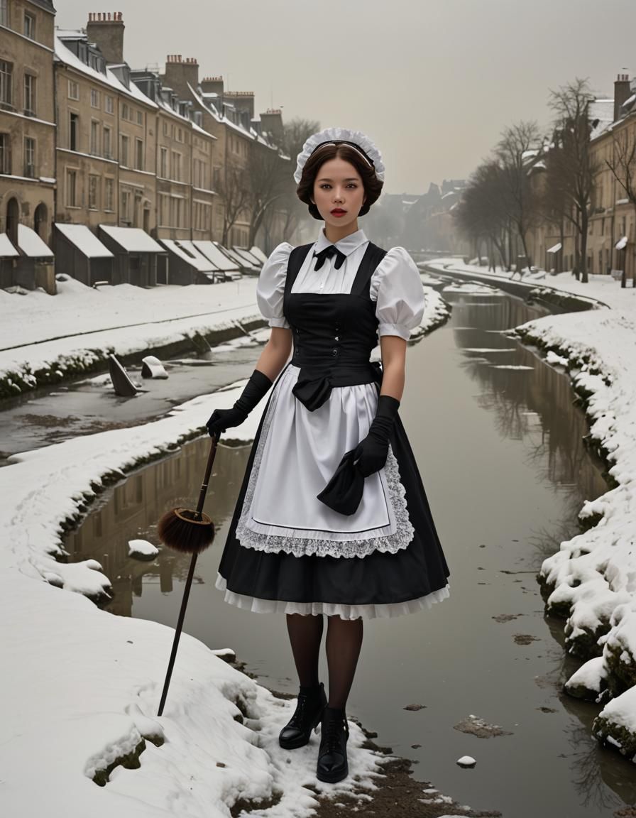 Maid in a Forgotten Martian Winter