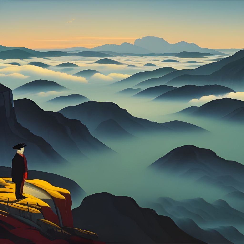 Canadian Landscape Painter's Impressionist Wanderer