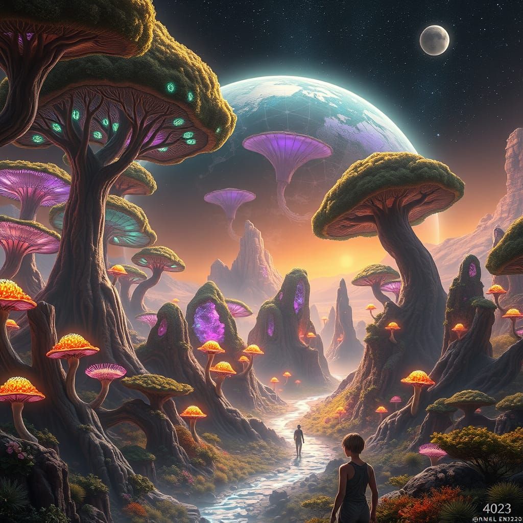 A Resplendent Earth Transformed by Human Innovation and Symb...