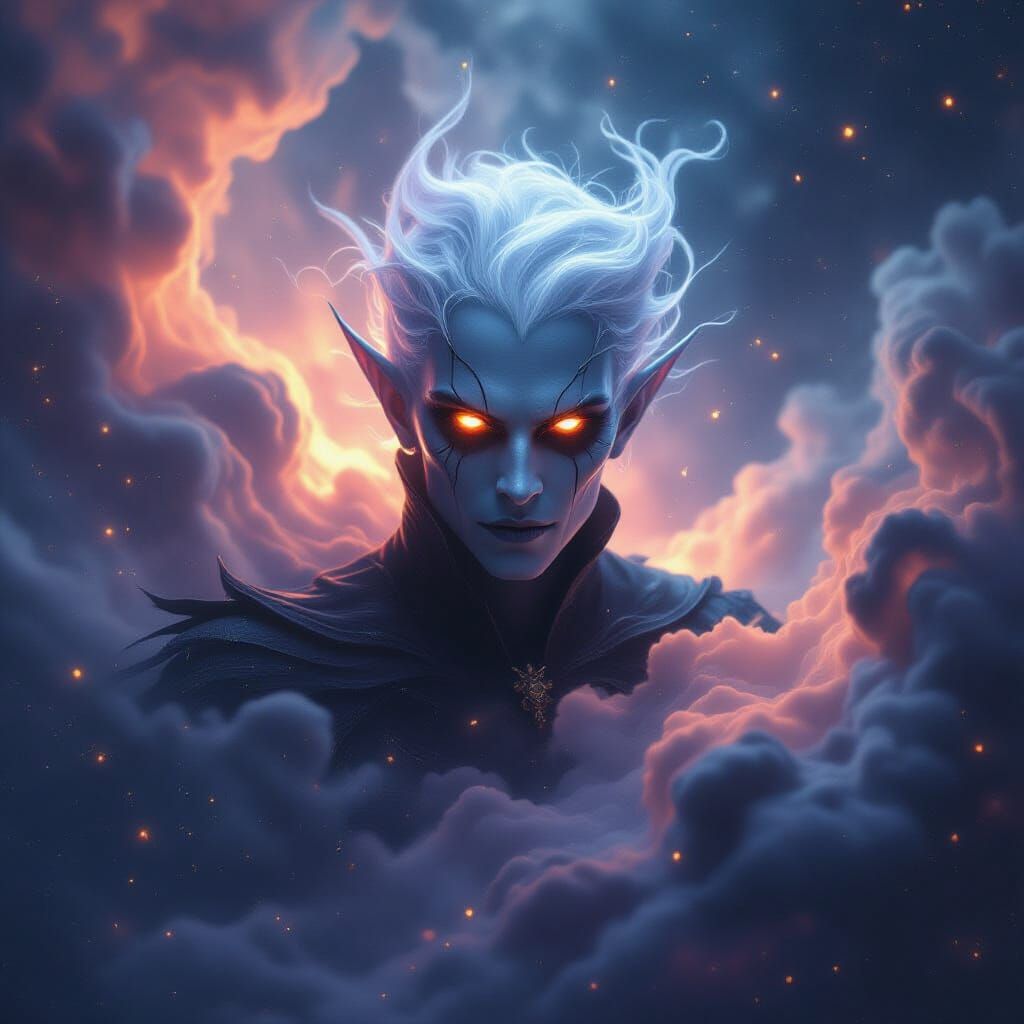 Spectral Vampire Emerges from Cosmic Nebula