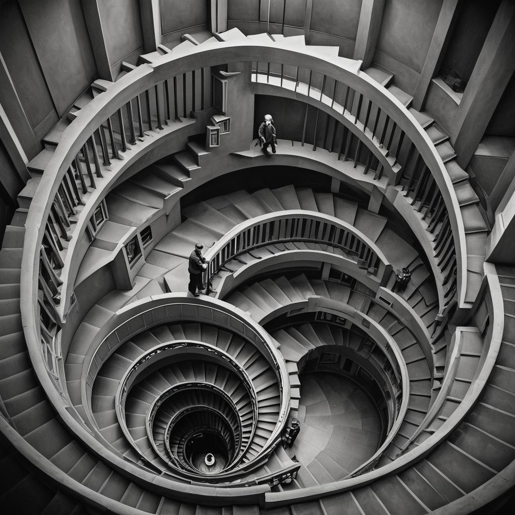 Surreal Spirals Unfold