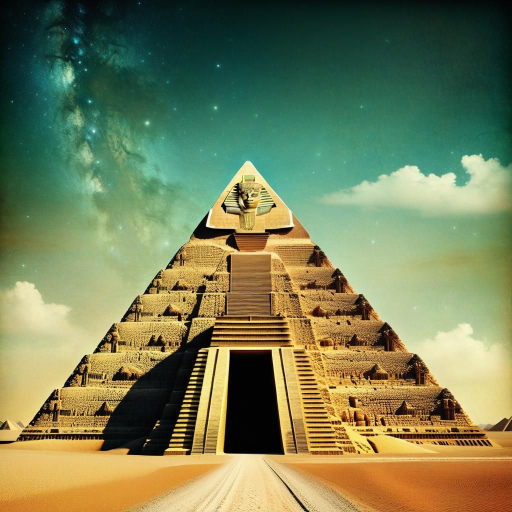Ancient Futuristic Pyramid