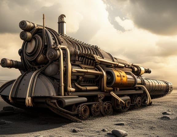 Gargantuan Steampunk War Machine