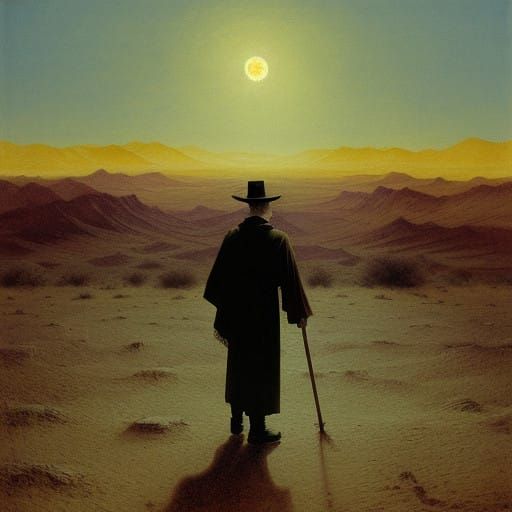 Mystical Jewish Figure Transforms Staff into Serpent Amidst....