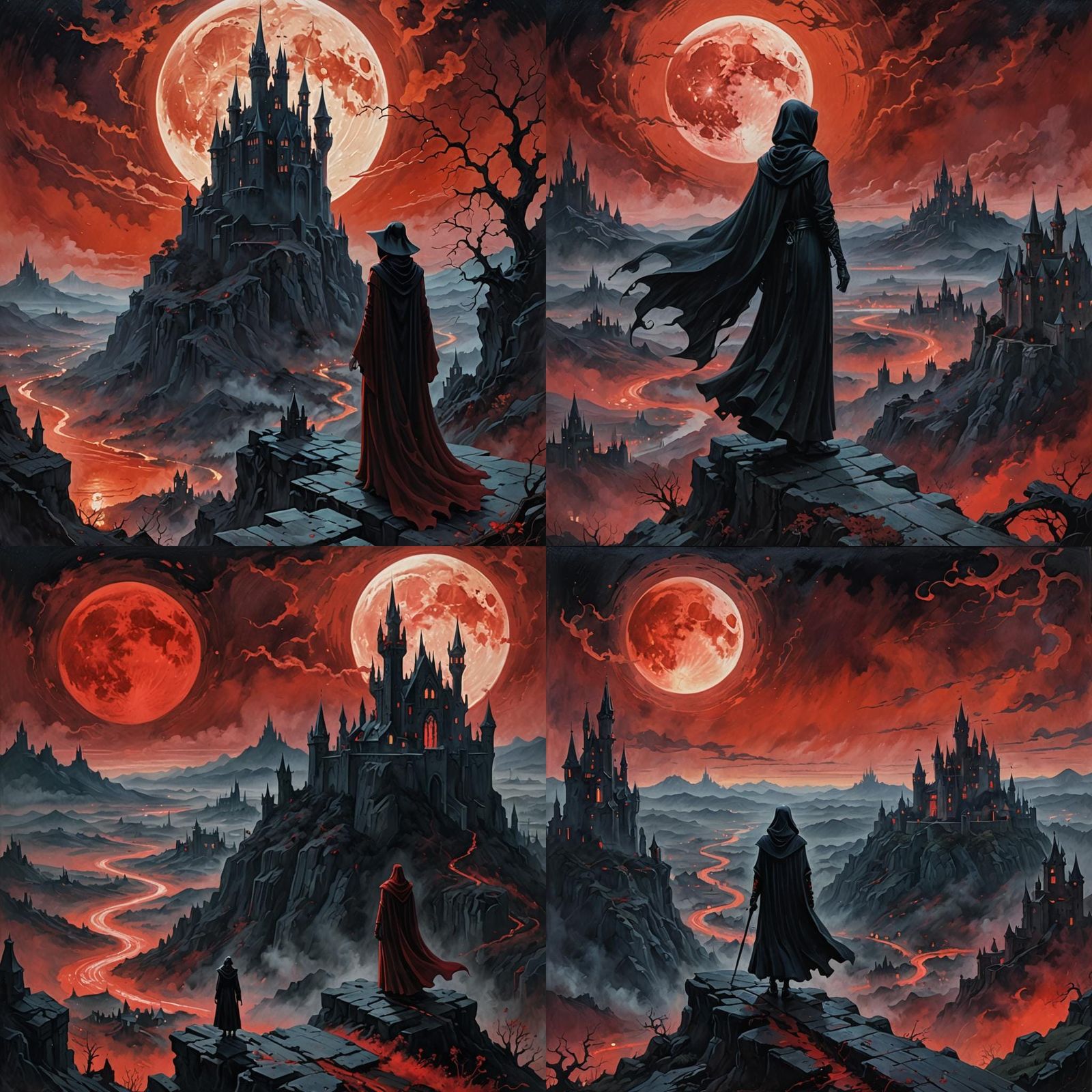 Lone sorceress dark art