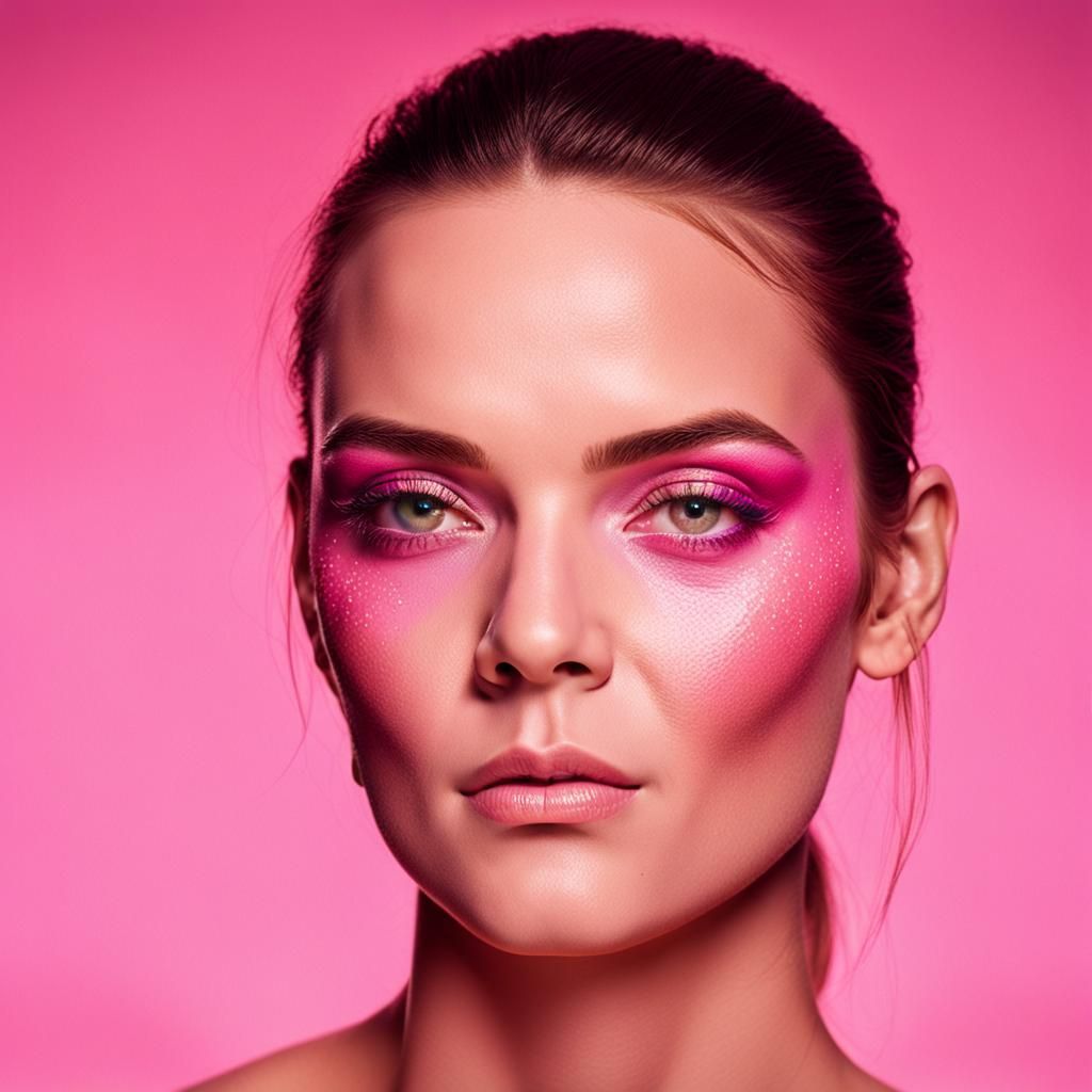 Confident Beauty in Vibrant Hues