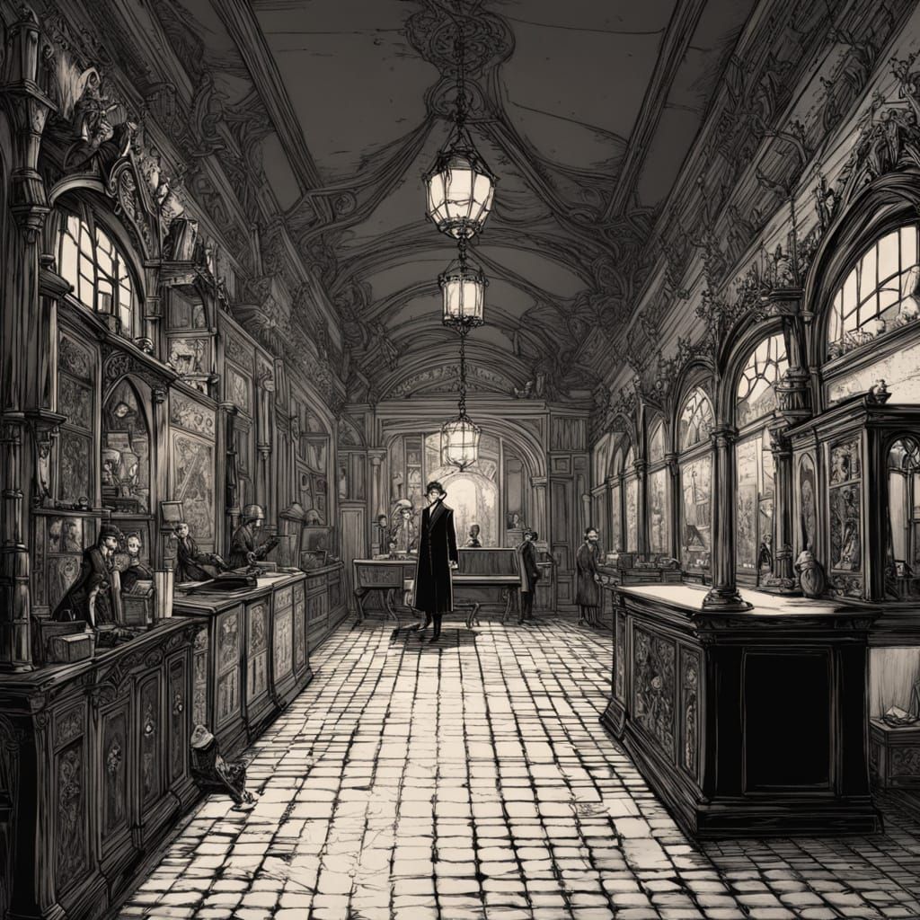 Oscar Wilde's Witty Ennui at a Gothic Laundromat