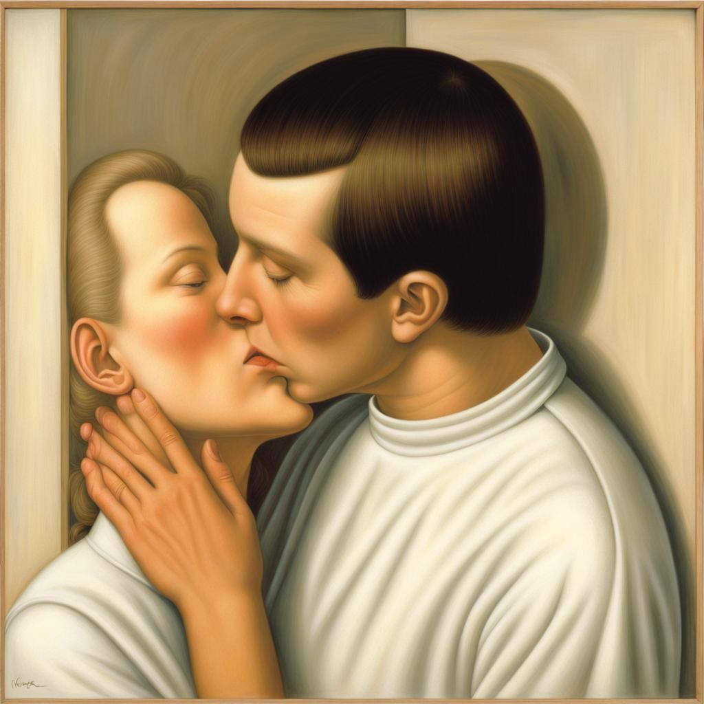 Eros in Surrealist Oil